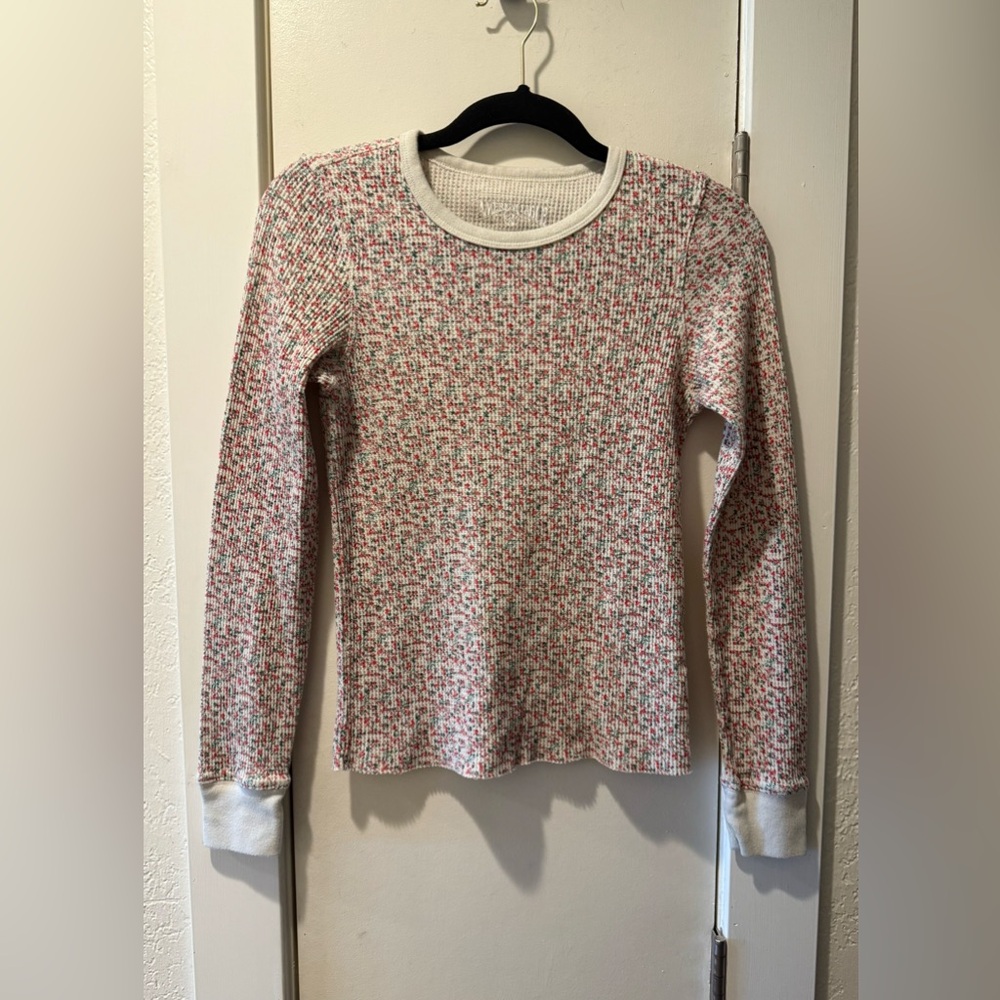 American Eagle Outfitters Waffle Knit Thermal Top
